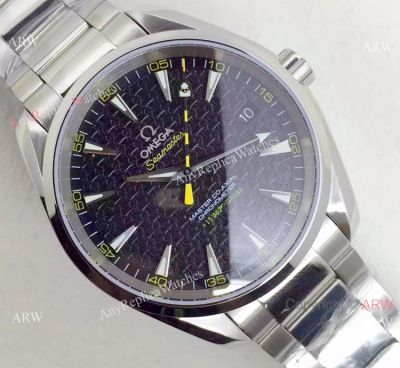Swiss Omega Seamaster 15 007 Gauss Black Face Watch